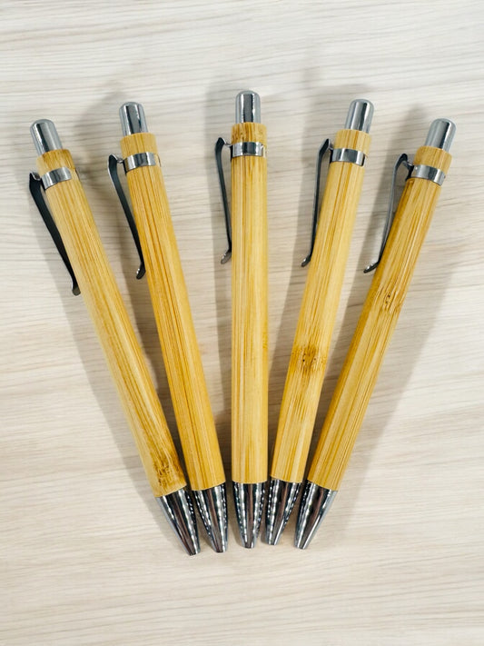 Eco-Friendly Bamboo Ballpoint Pens