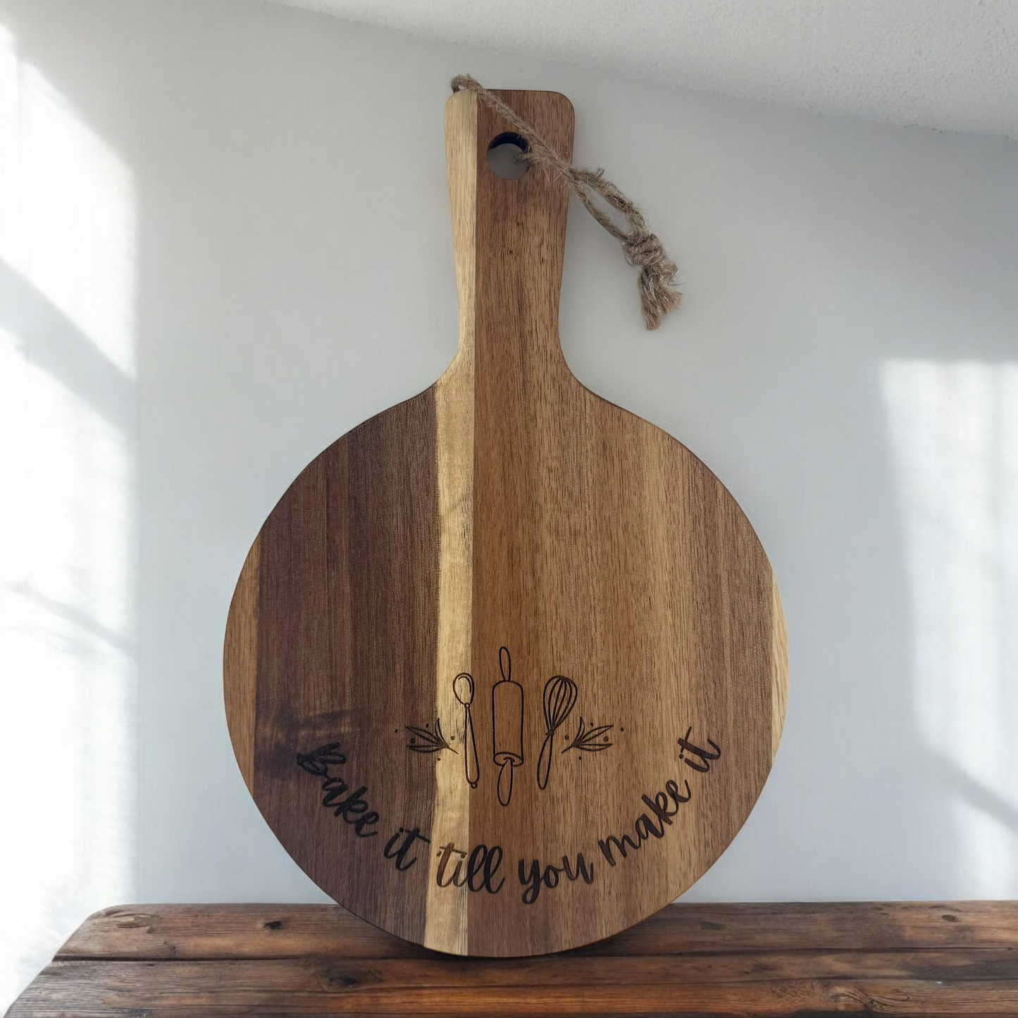 Acacia Cheese Board: Bake It Till You Make It!