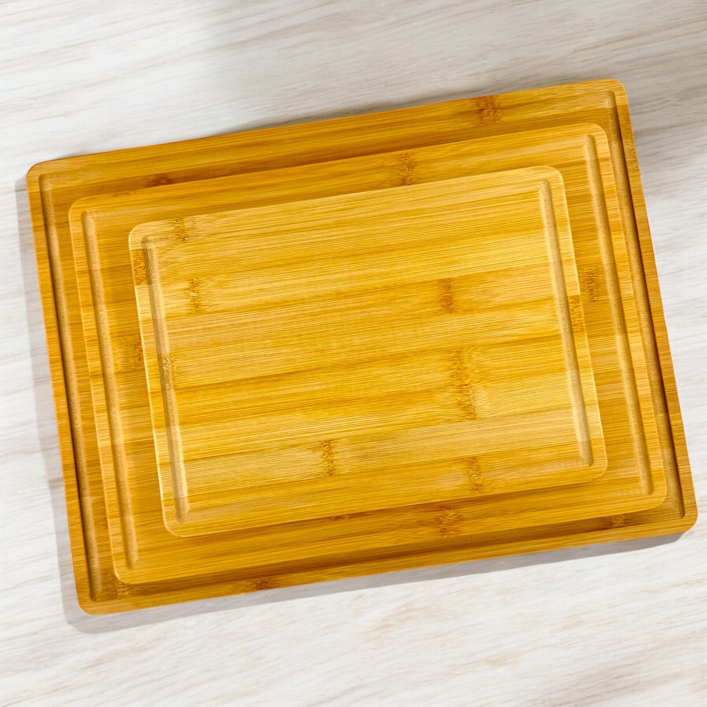 Bamboo Cutting Board Set of 3