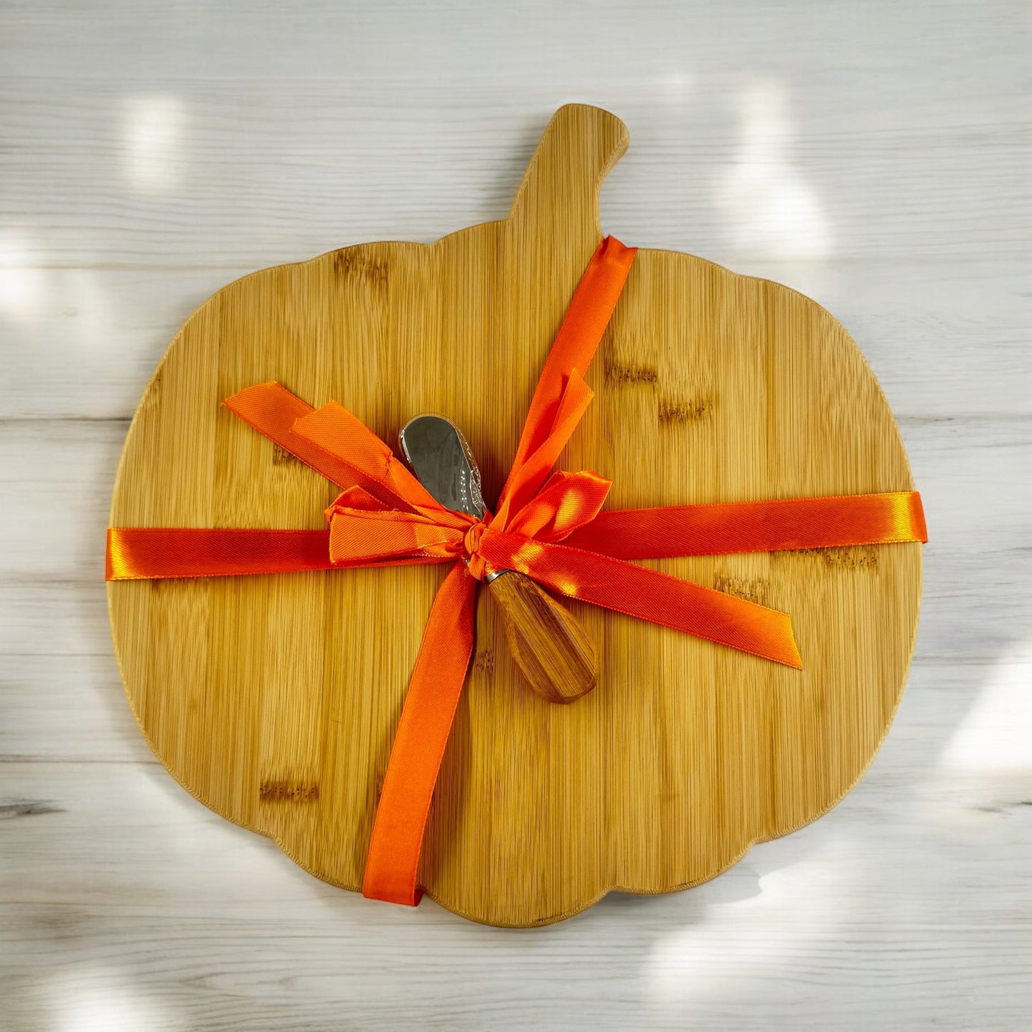 Pumpkin-Shaped Serving Board