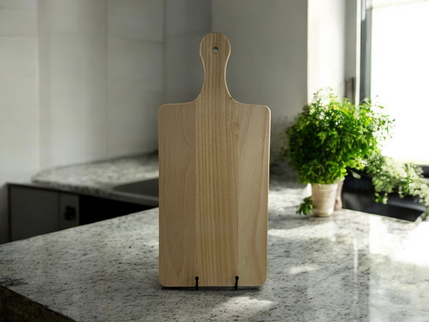 Rubberwood Bread Board: Gather Together