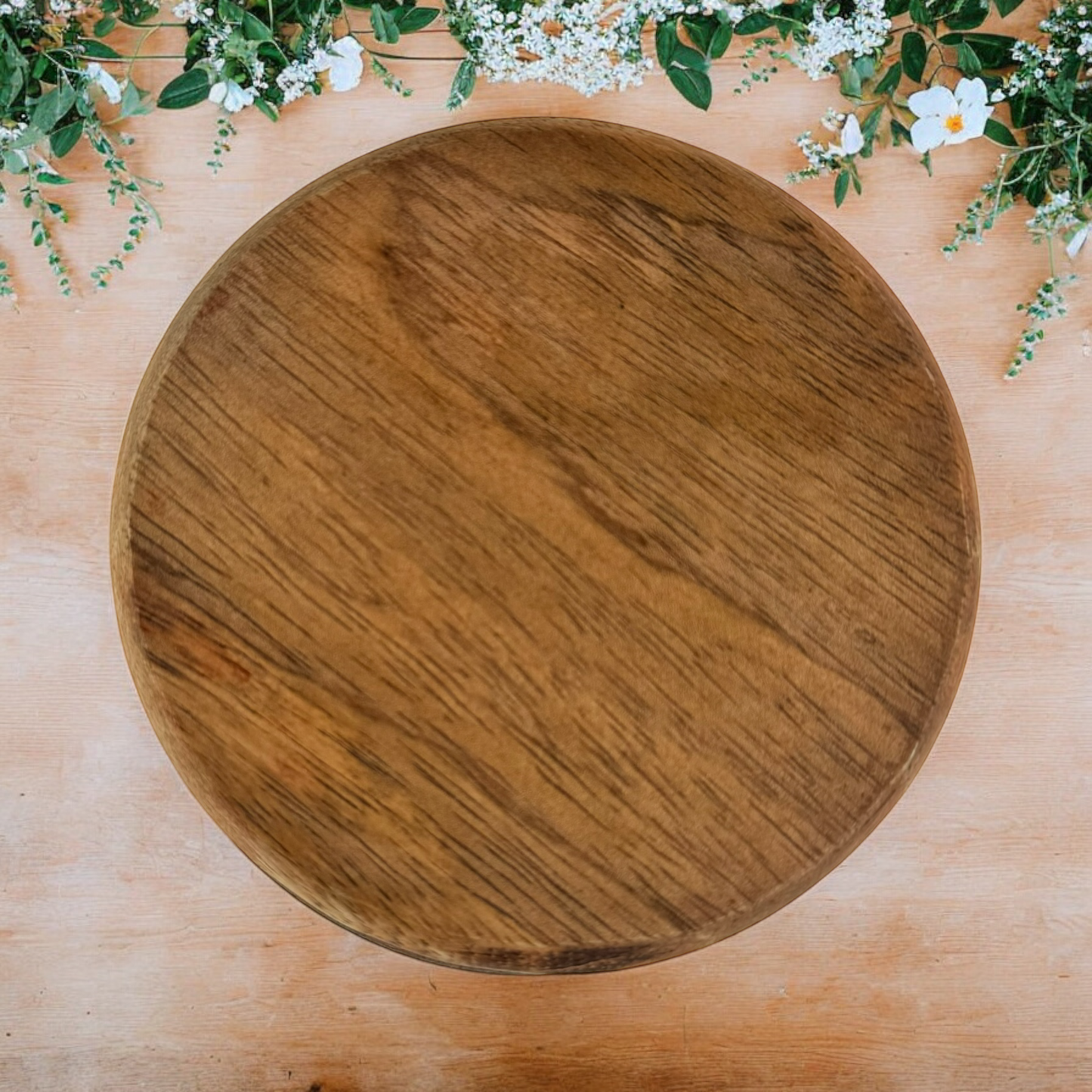 Set of 4 Acacia Circle Coasters