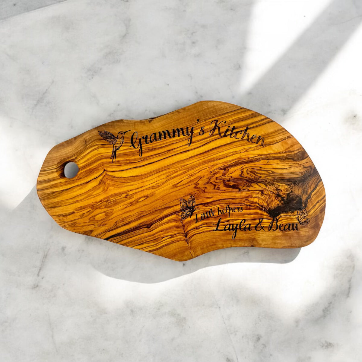 Olivewood Entertaining Set