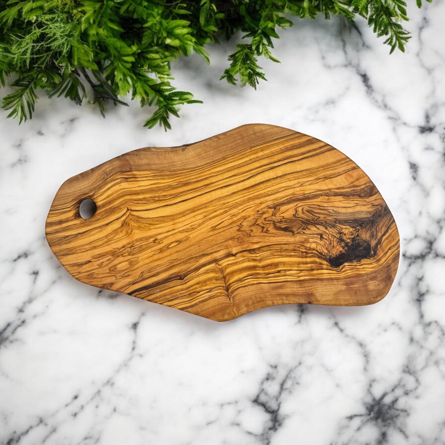 Live Edge Olivewood Serving Board