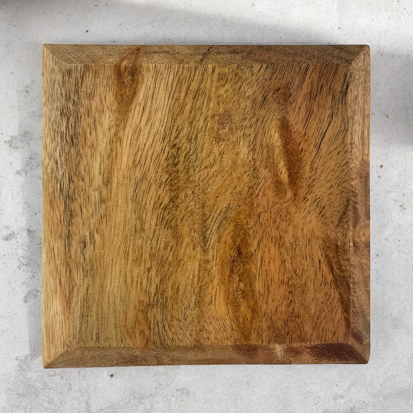 Square Acacia Coasters (Set of 4)