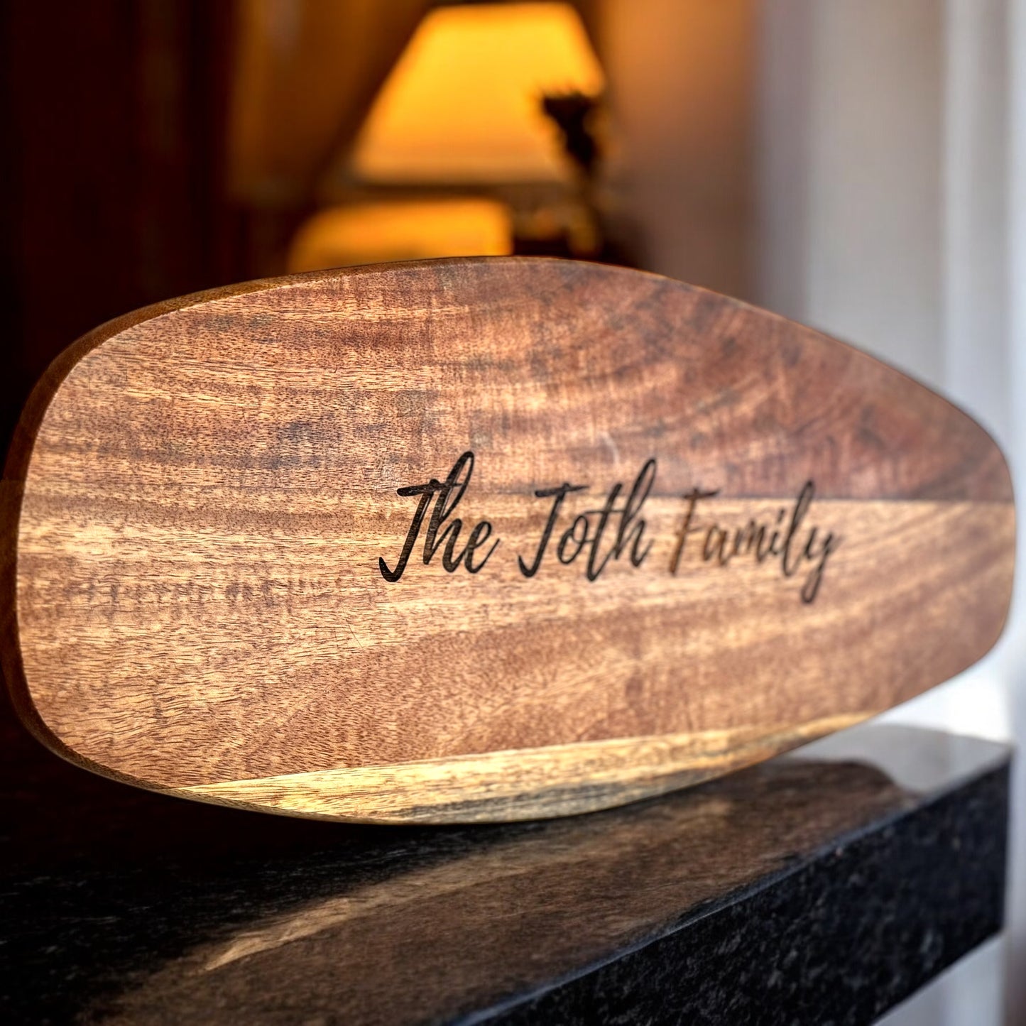 Acacia Surfboard Cutting Board