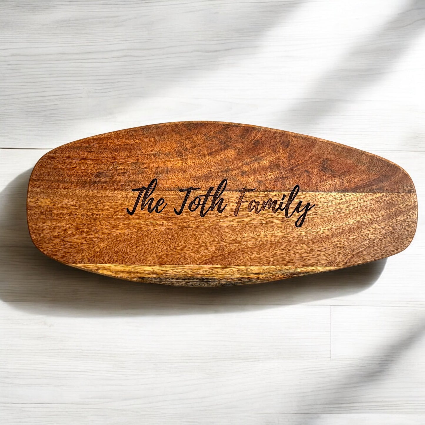 Acacia Surfboard Cutting Board